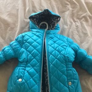 Snow suit, bib overalls and jacket